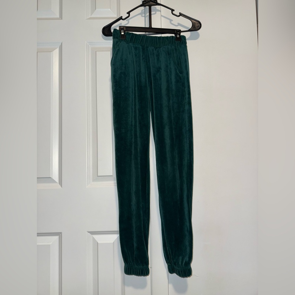 Two Matching Velour Hoodie Sets